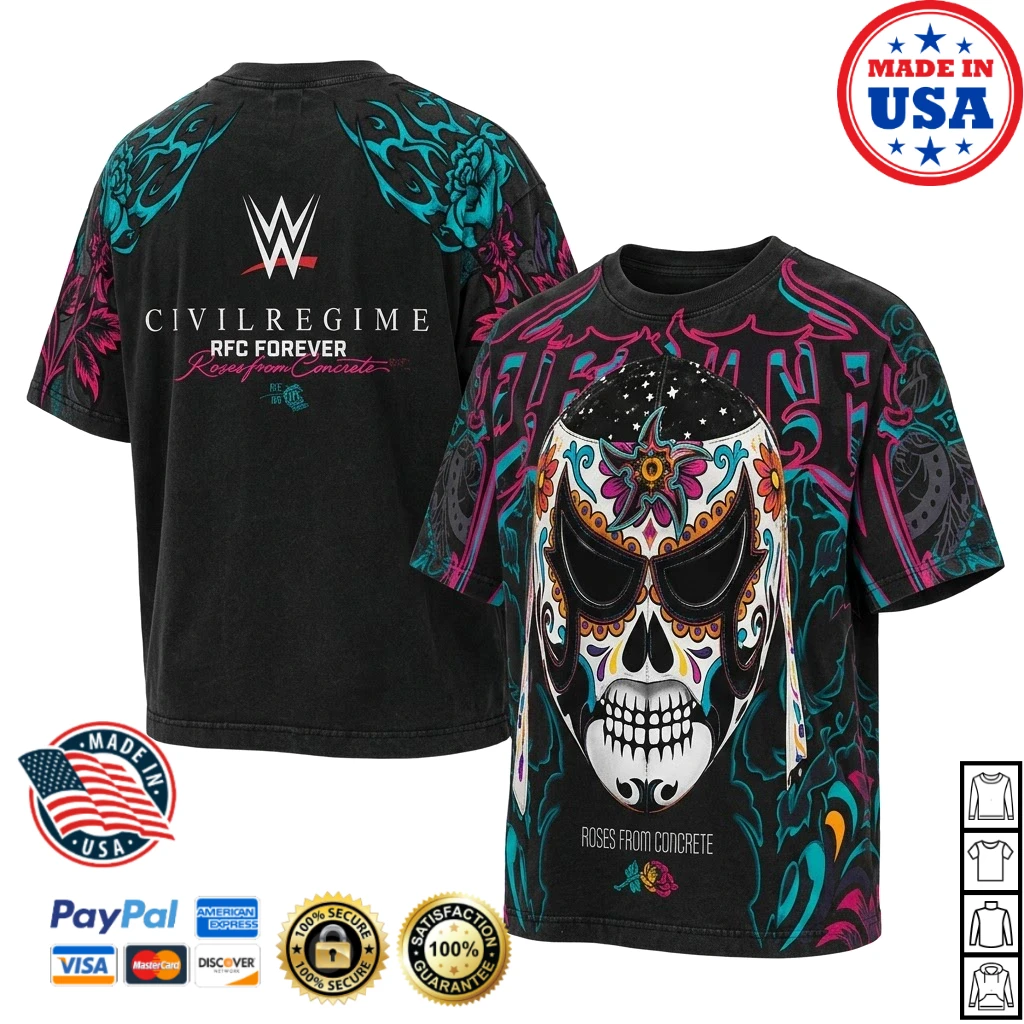 Civil Regime x WWE Penta Día de los Muertos American Classic Two Sided T-Shirt