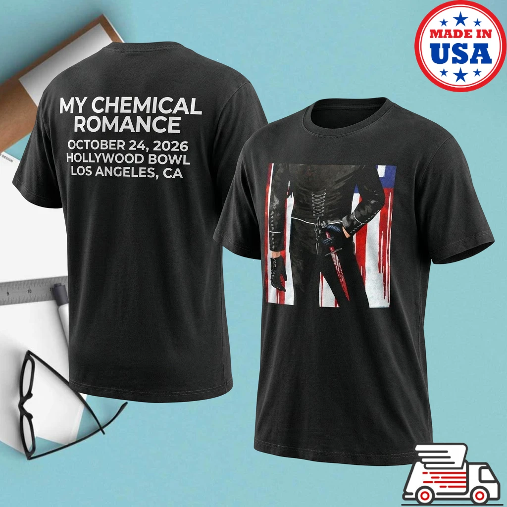 My Chemical Romance Hollywood Bowl October 24 2026 T-Shirt