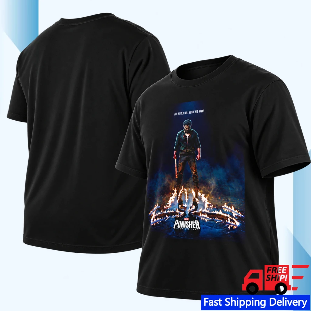 The Punisher One Last Kill 2026 Poster T-Shirt